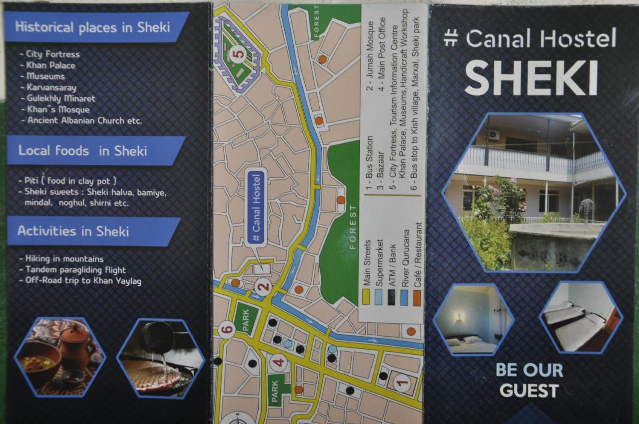 Canal Hostel Şǝki Kültér fotó